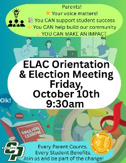 ELAC Meeting Invite