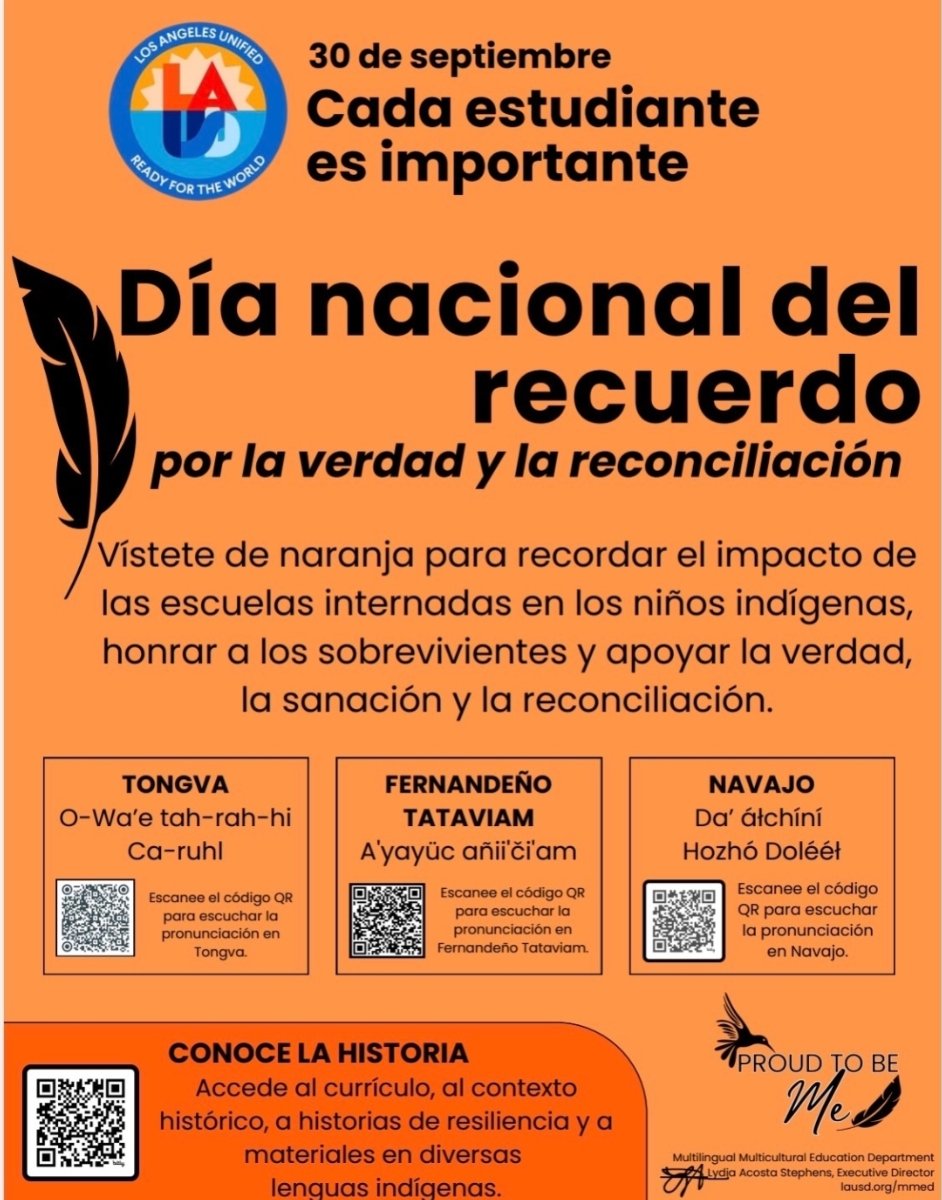 National Day of Remembrance Espanol